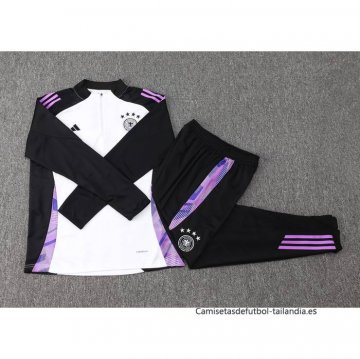 Chandal de Sudadera del Alemania 2024-2025 Blanco