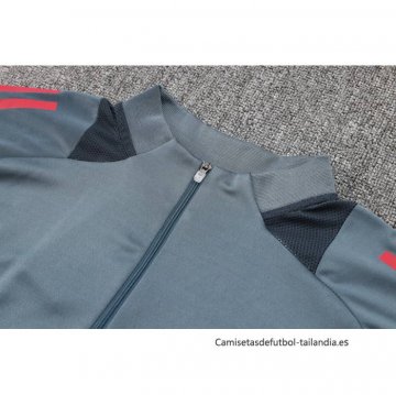 Chandal de Sudadera del Alemania 2024-2025 Gris