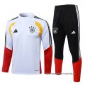 Chandal de Sudadera del Alemania 2025-2026 Blanco Rojo