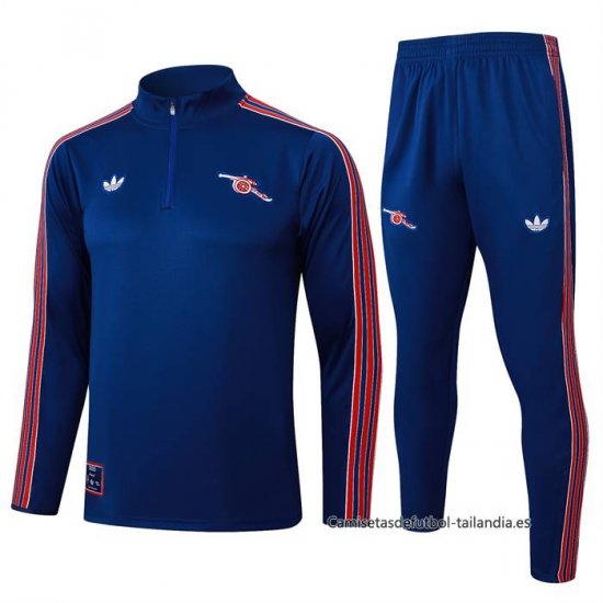 Chandal de Sudadera del Arsenal 2025-2026 Azul - Haga un click en la imagen para cerrar
