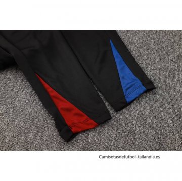 Chandal de Sudadera del Barcelona Nino 2024-2025 Negro