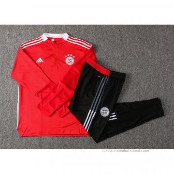 Chandal de Sudadera del Bayern Munich 2021-2022 Rojo