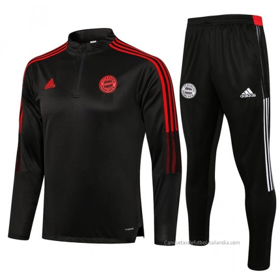 Chandal de Sudadera del Bayern Munich Nino 2021-2022 Gris - Haga un click en la imagen para cerrar