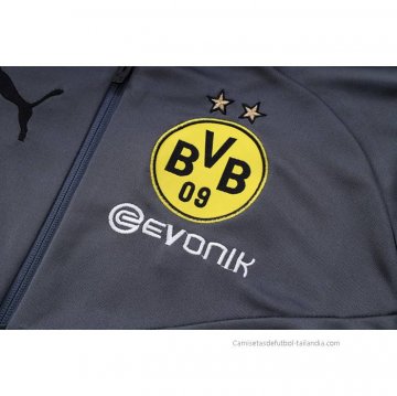 Chandal de Sudadera del Borussia Dortmund 2022-2023 Gris