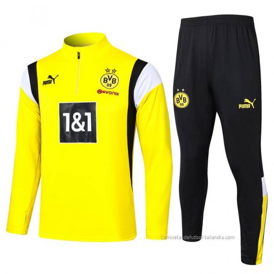 Chandal de Sudadera del Borussia Dortmund 2023-2024 Amarillo - Haga un click en la imagen para cerrar