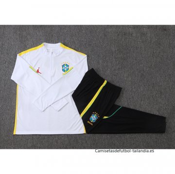 Chandal de Sudadera del Brasil 2026-2027 Blanco