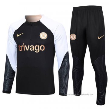 Chandal de Sudadera del Chelsea 2023-2024 Negro Chandal de Sudadera del Chelsea 2023-2024 Negro