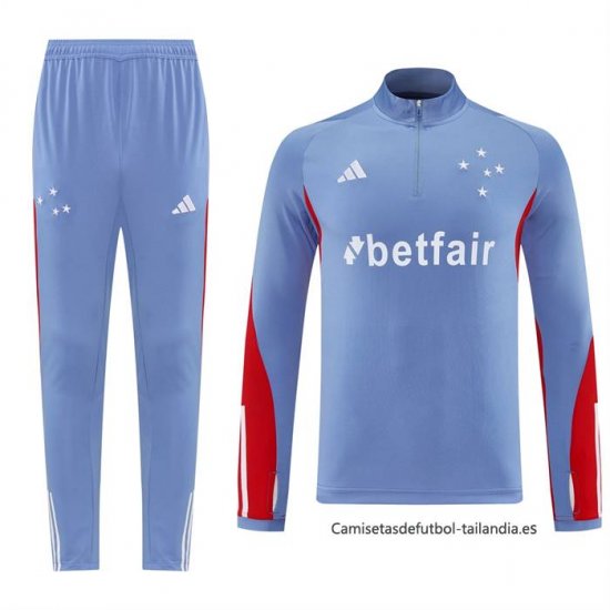 Chandal de Sudadera del Cruzeiro Nino 2025-2026 Azul - Haga un click en la imagen para cerrar