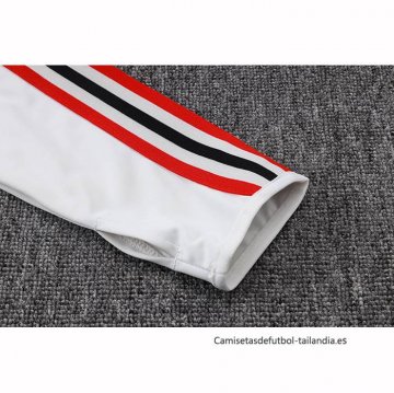 Chandal de Sudadera del Flamengo Nino 2025-2026 Blanco