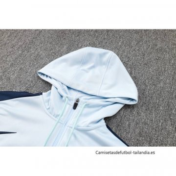 Chandal de Sudadera del Francia 2024-2025 Azul Claro