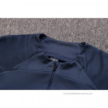 Chandal de Sudadera del Francia Nino 2022-2023 Azul