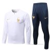 Chandal de Sudadera del Francia Nino 2022-2023 Blanco Chandal de Sudadera del Francia Nino 2022-2023 Blanco