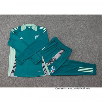 Chandal de Sudadera del Italia 2024-2025 Verde