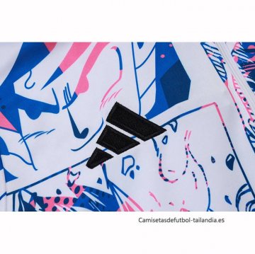 Chandal de Sudadera del Japon 2025-2026 Blanco Azul