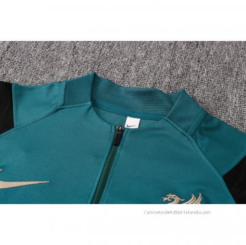 Chandal de Sudadera del Liverpool 2021-2022 Verde