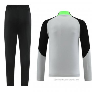 Chandal de Sudadera del Liverpool 2023-2024 Gris