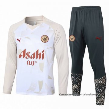 Chandal de Sudadera del Manchester City 2024 Amarillo Chandal de Sudadera del Manchester City 2024 Amarillo