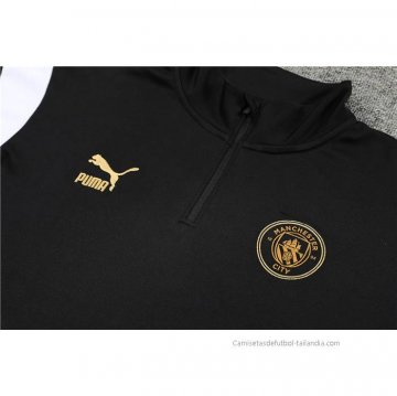 Chandal de Sudadera del Manchester City Nino 2023-2024 Negro
