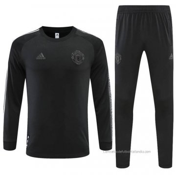 Chandal de Sudadera del Manchester United 2022 Negro Chandal de Sudadera del Manchester United 2022 Negro