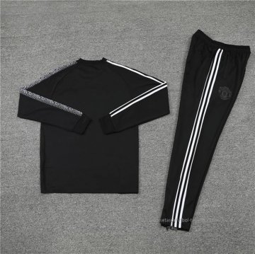 Chandal de Sudadera del Manchester United 2022 Negro