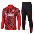 Chandal de Sudadera del Manchester United 2023-2024 Rojo
