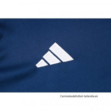 Chandal de Sudadera del Manchester United 2024-2025 Azul