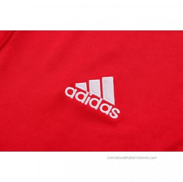 Chandal de Sudadera del Manchester United Nino 2022-2023 Rojo