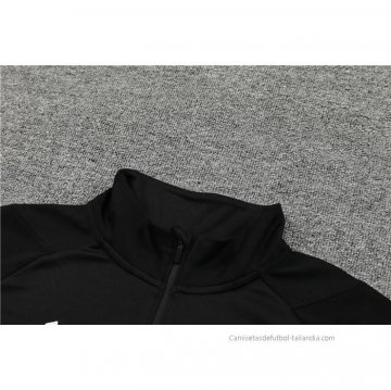 Chandal de Sudadera del Manchester United Nino 2023-2024 Negro