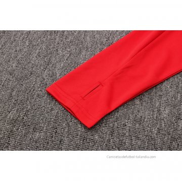 Chandal de Sudadera del Manchester United UCL 2021-2022 Rojo