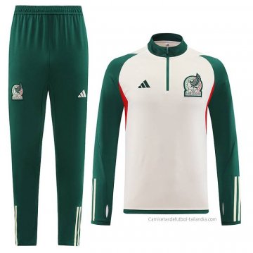 Chandal de Sudadera del Mexico 2022-2023 Blanco Chandal de Sudadera del Mexico 2022-2023 Blanco