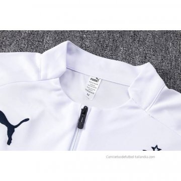 Chandal de Sudadera del Olympique Marsella 2022-2023 Blanco