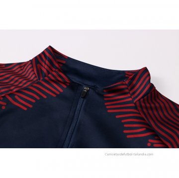 Chandal de Sudadera del Paris Saint-Germain 2021-2022 Azul