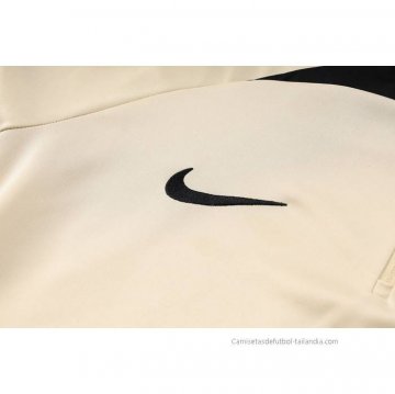 Chandal de Sudadera del Paris Saint-Germain 2023-2024 Amarillo