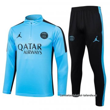 Chandal de Sudadera del Paris Saint-Germain 2023-2024 Azul Claro Chandal de Sudadera del Paris Saint-Germain 2023-2024 Azul Claro