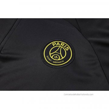Chandal de Sudadera del Paris Saint-Germain Jordan 2023-2024 Negro