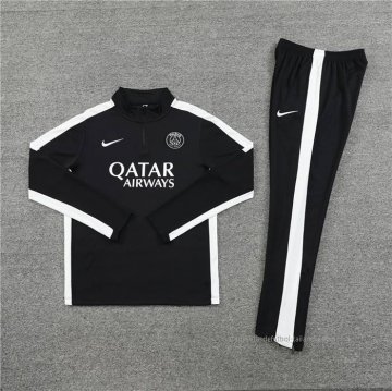 Chandal de Sudadera del Paris Saint-Germain Nino 2023-2024 Negro