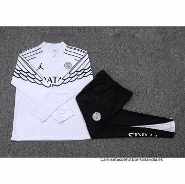 Chandal de Sudadera del Paris Saint-Germain Nino 2025-2026 Blanco