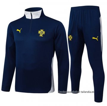 Chandal de Sudadera del Portugal 2024-2025 Azul Chandal de Sudadera del Portugal 2024-2025 Azul