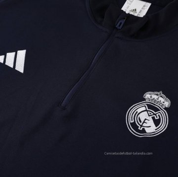 Chandal de Sudadera del Real Madrid 2023-2024 Azul