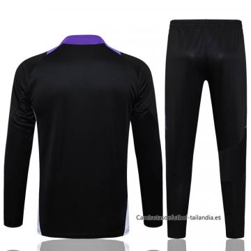 Chandal de Sudadera del Real Madrid 2024-2025 Negro