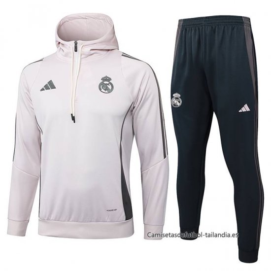 Chandal de Sudadera del Real Madrid 2024-2025 Rosa - Haga un click en la imagen para cerrar