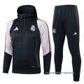 Chandal de Sudadera del Real Madrid Nino 2024-2025 Gris