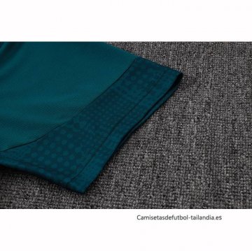 Chandal del AC Milan Manga Corta 2025-2026 Verde - Pantalon Corto