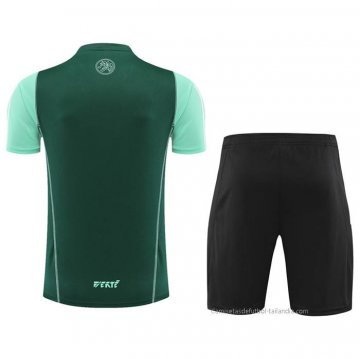 Chandal del Argelia Manga Corta 2023-2024 Verde - Pantalon Corto