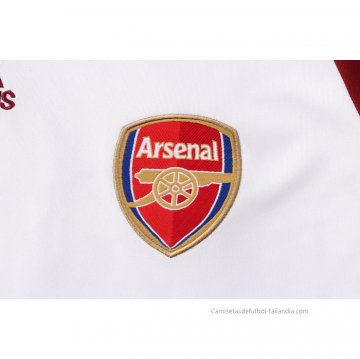 Chandal del Arsenal Manga Corta 2021-2022 Blanco