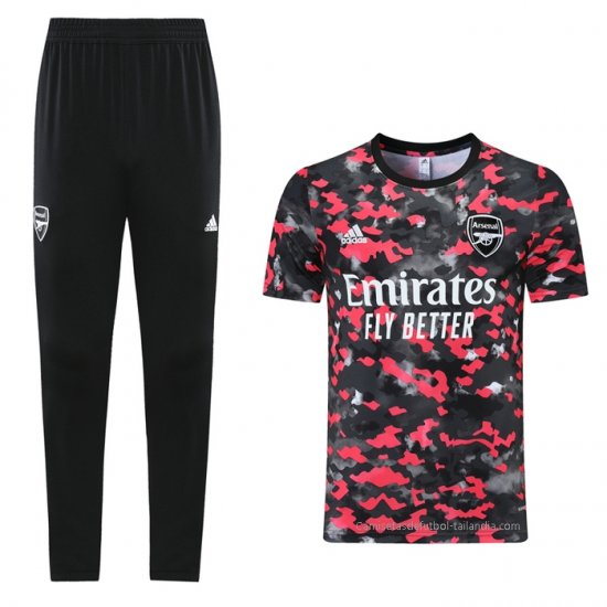 Chandal del Arsenal Manga Corta 2021-2022 Rojo - Haga un click en la imagen para cerrar