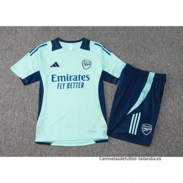 Chandal del Arsenal Manga Corta 2024-2025 Verde - Pantalon Corto