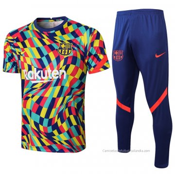 Chandal del Barcelona Manga Corta 2021-2022 Amarillo Chandal del Barcelona Manga Corta 2021-2022 Amarillo