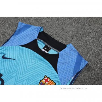 Chandal del Barcelona Sin Mangas 2022-2023 Azul