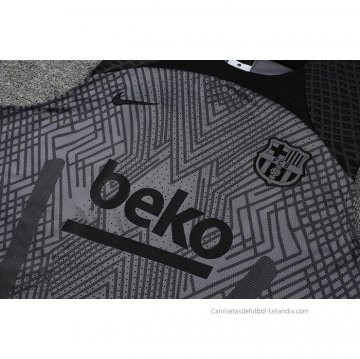 Chandal del Barcelona Sin Mangas 2022-2023 Gris